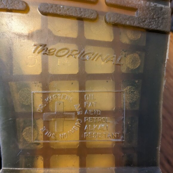 Dr Martens Classic 1460 Air Walk Black Leather Lace Up Men 9 / Women 10 / EU 42 - Picture 16 of 16